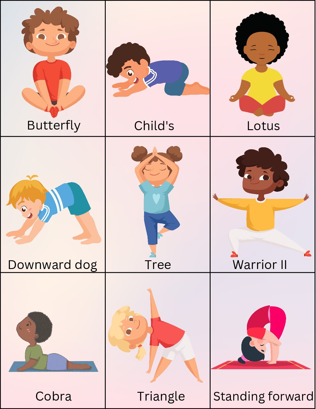 Yoga Poses for Toddlers - Smart Home Studies